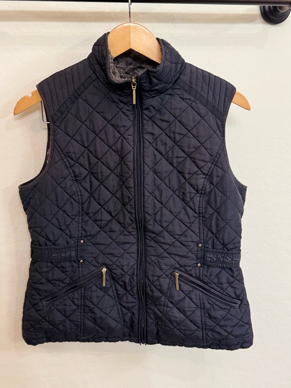 Weatherproof Ladies’ Ultra Soft Cozy Lining Quilted Vest Size Small